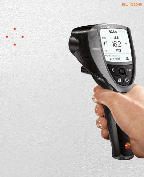 鞍山紅外測溫儀(含濕度模塊 )