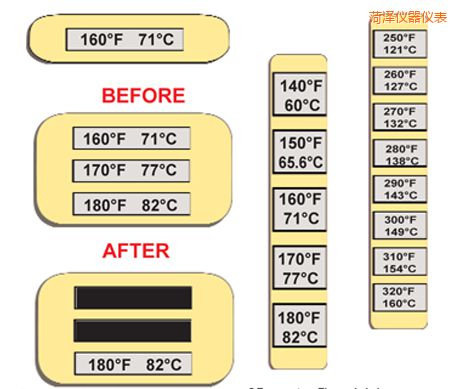 菏澤溫度指示標簽 高溫ThermoLabel標簽