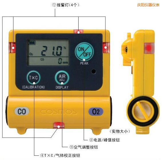 慶陽復合型氣體檢測器