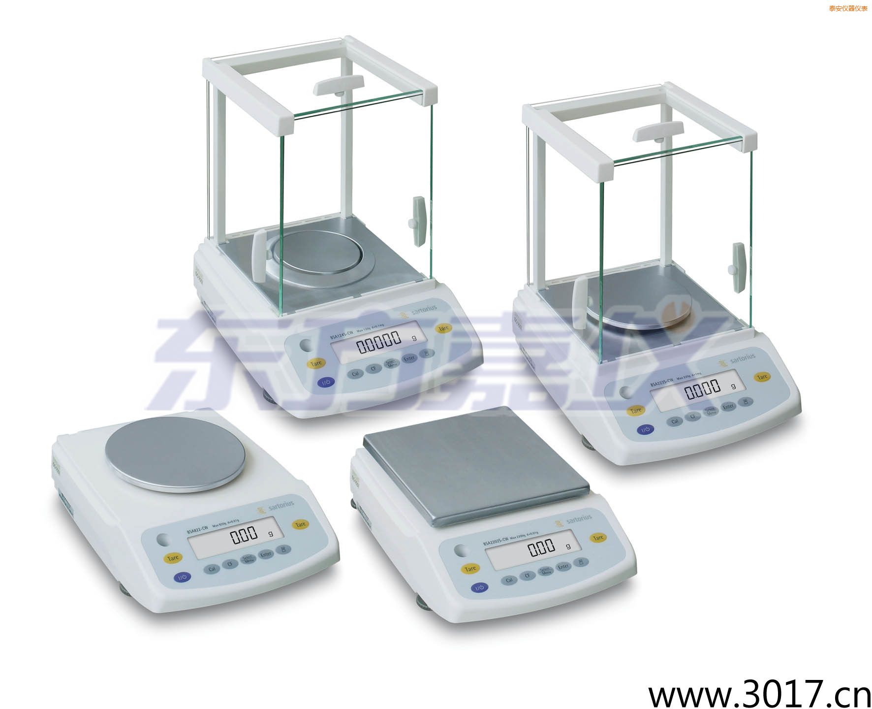 泰安BSA-CW系列電子分析天平,220g,0.001g