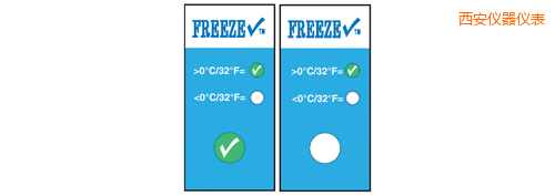 西安溫度指示標簽 冷凍檢查 Thermolabels